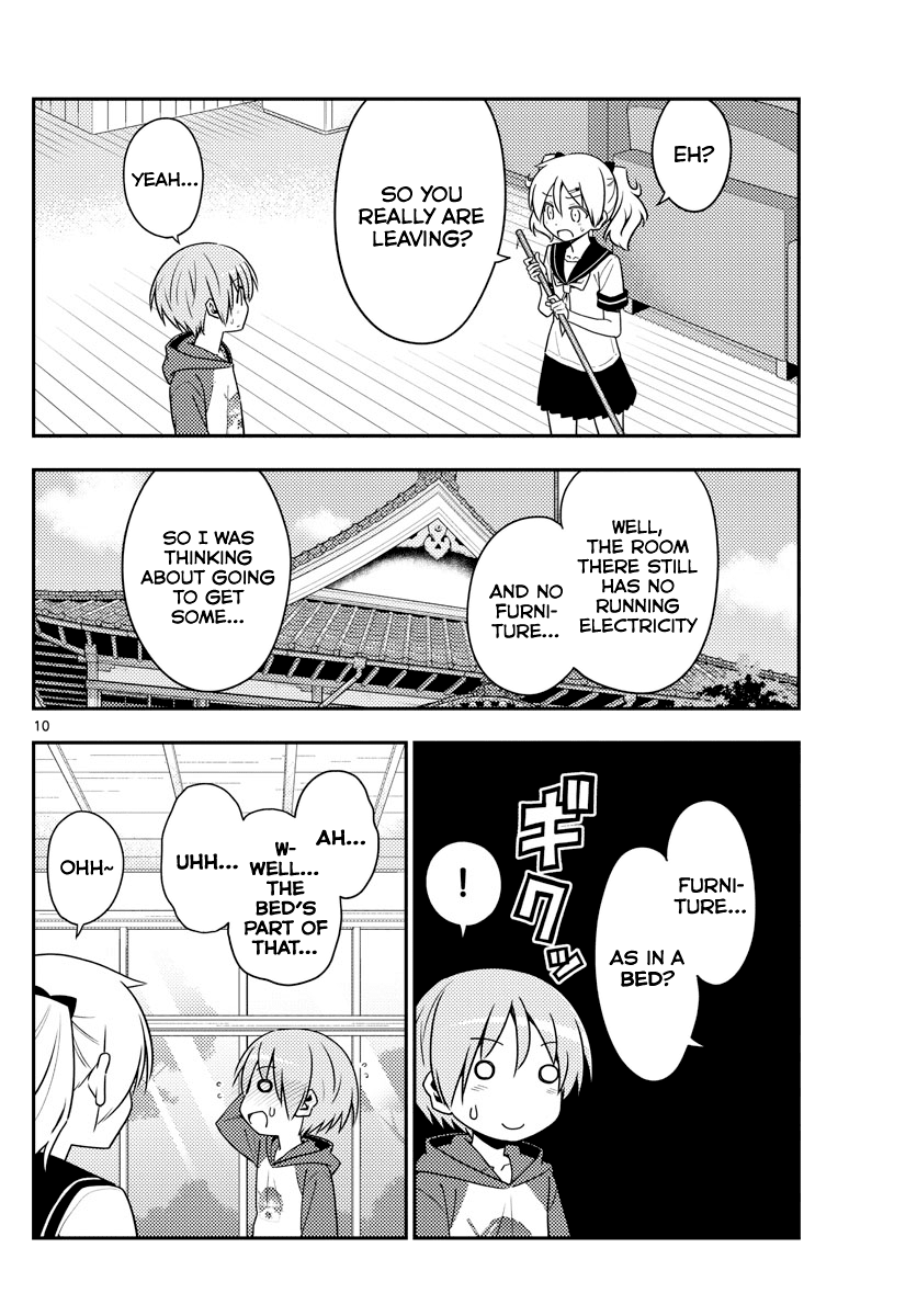 Tonikaku Cawaii Chapter 124 page 10 - Chapter 124: You have a higher chance of bumping into wild delinquents at a paranormal hotspot than an actual ghost