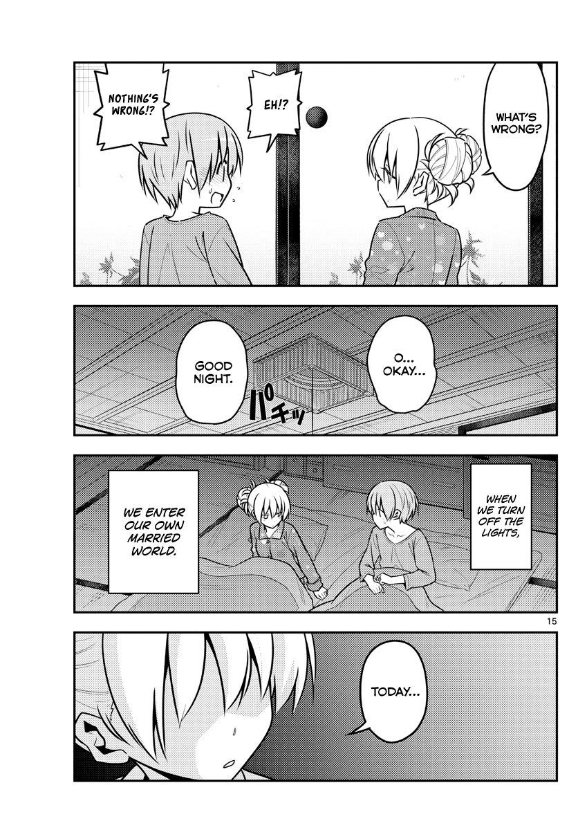 Tonikaku Cawaii Chapter 132 page 15 - Chapter 132: The TV anime is airing right now