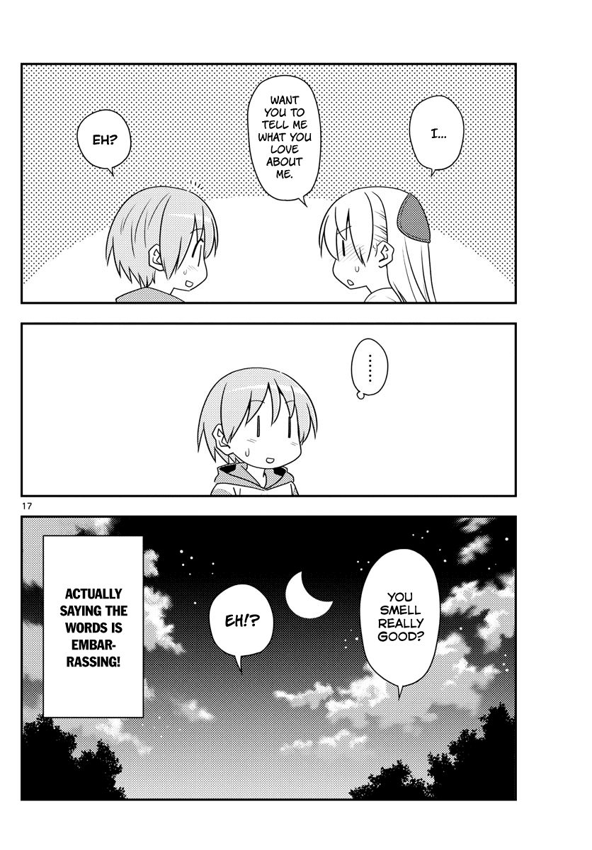 Tonikaku Cawaii Chapter 134 page 17 - Chapter 134: 22nd November is Good Couple Day