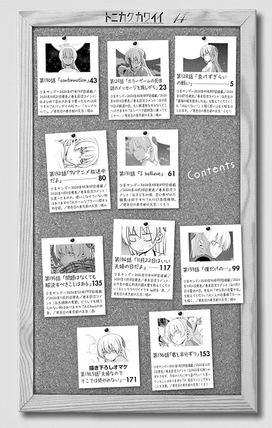 Tonikaku Cawaii Chapter 136.5 page 3 - Chapter 136.5: Vol 14 Extras