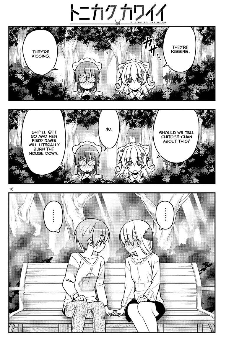 Tonikaku Cawaii Chapter 16 page 16 - Chapter 16: : A happy story which makes you think "If we were in some parallel dimension, this would be a very misfortunate story"