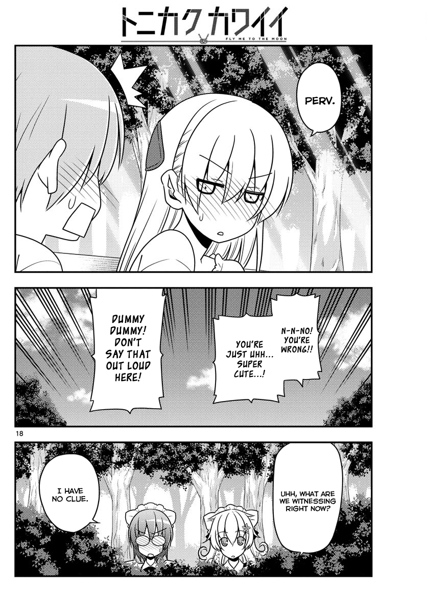Tonikaku Cawaii Chapter 16 page 18 - Chapter 16: : A happy story which makes you think "If we were in some parallel dimension, this would be a very misfortunate story"