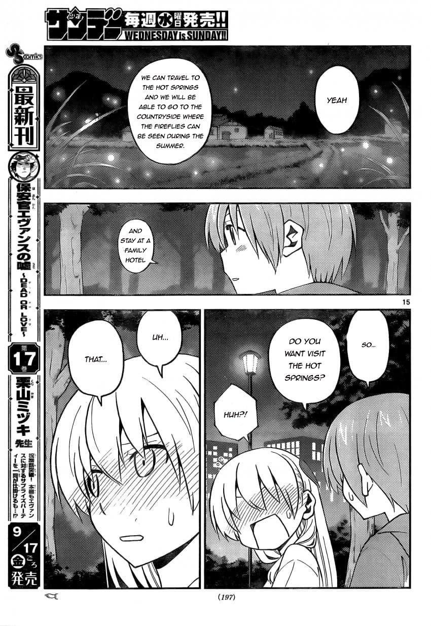 Tonikaku Cawaii Chapter 162 page 15 - Chapter 162