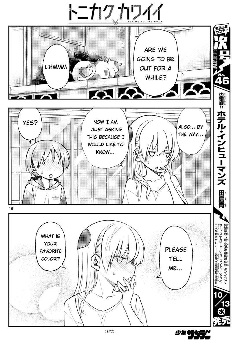 Tonikaku Cawaii Chapter 165 page 16 - Chapter 165