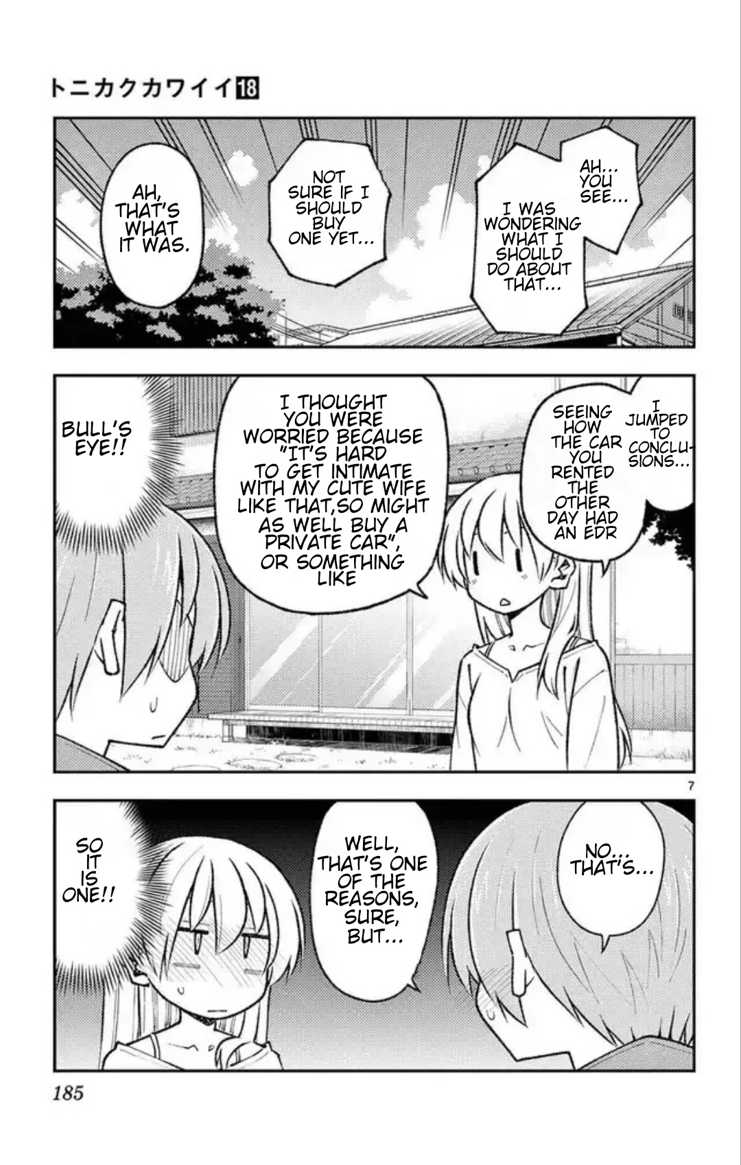 Tonikaku Cawaii Chapter 167.5 page 10 - Chapter 167.5