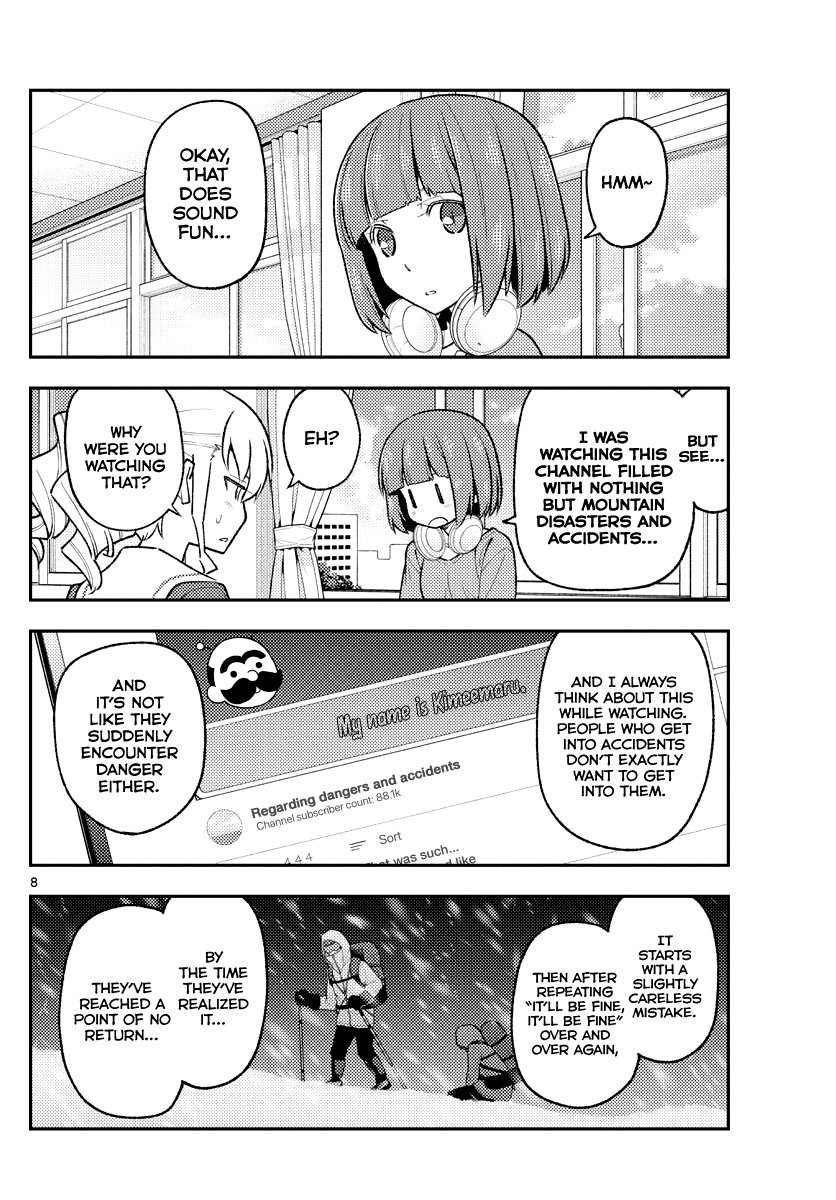 Tonikaku Cawaii Chapter 173 page 8 - Chapter 173: I watch videos and dream of sleeping in cars, camping cars, and climbing snowy mountains, but I won't do it