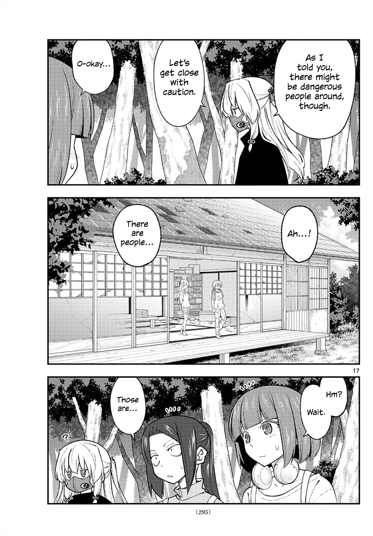 Tonikaku Cawaii Chapter 177 page 17 - Chapter 177: If you keep watching videos of people in distress while hiking, even the mountain will feel dejected