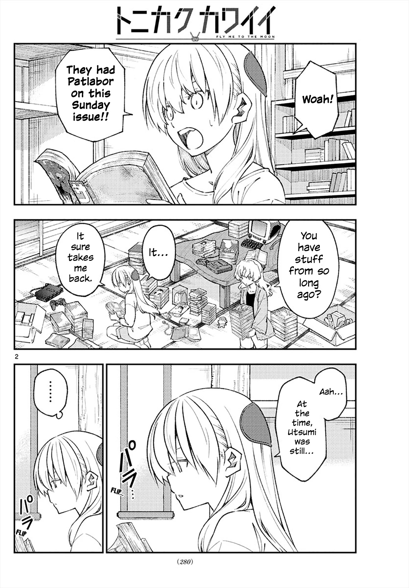 Tonikaku Cawaii Chapter 177 page 2 - Chapter 177: If you keep watching videos of people in distress while hiking, even the mountain will feel dejected