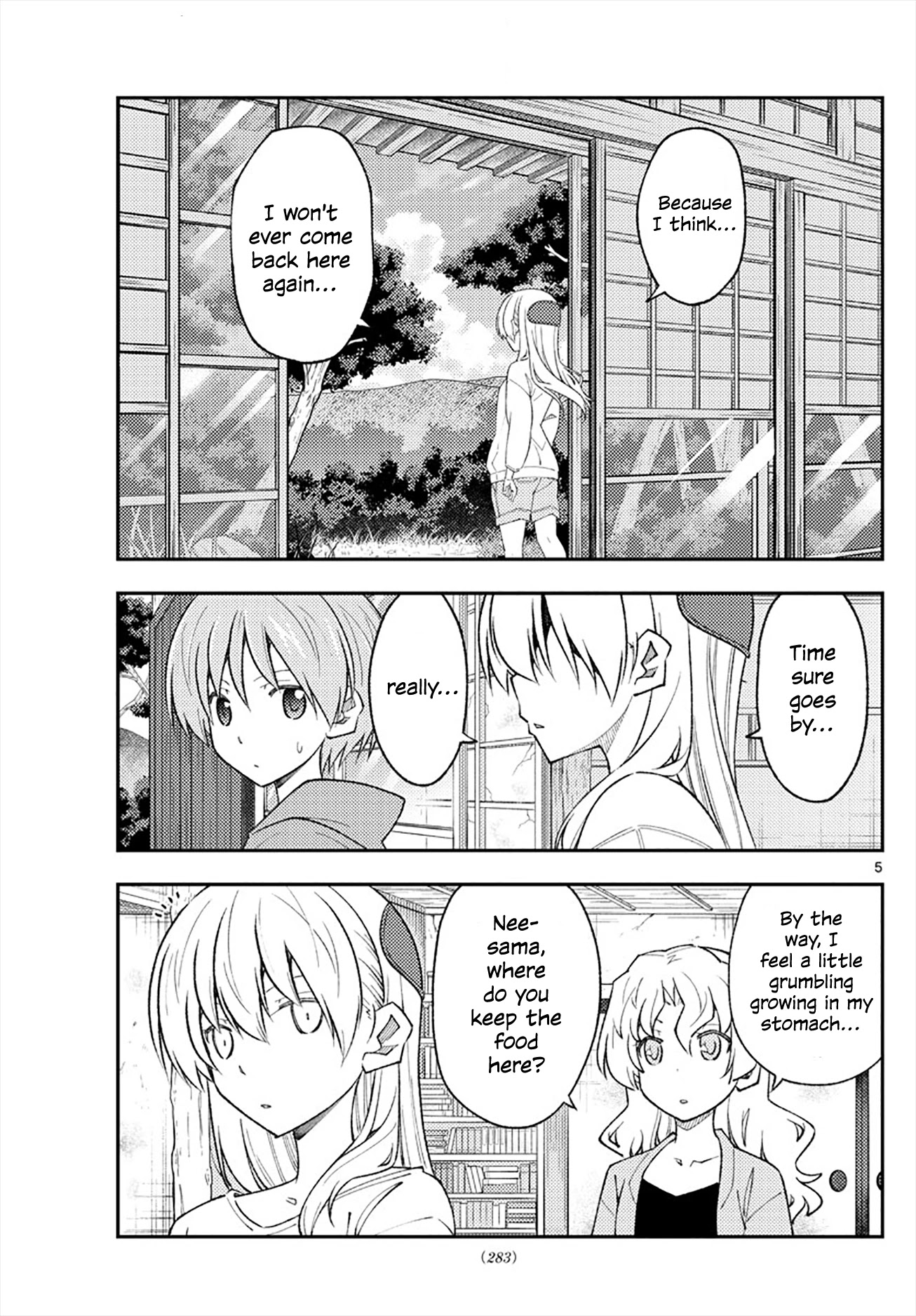 Tonikaku Cawaii Chapter 177 page 5 - Chapter 177: If you keep watching videos of people in distress while hiking, even the mountain will feel dejected