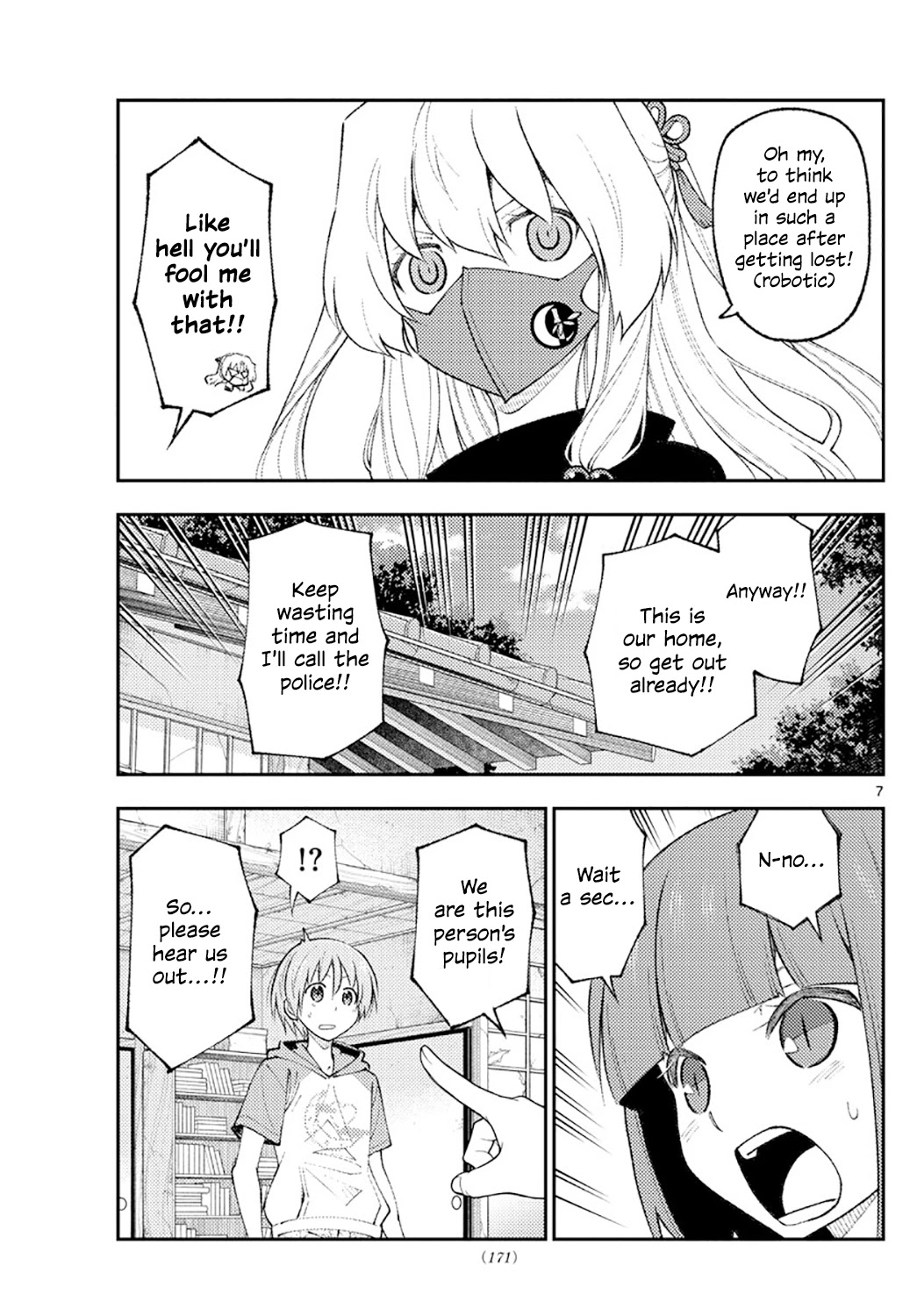 Tonikaku Cawaii Chapter 178 page 7 - Chapter 178: About the Earth, the Heavens and...