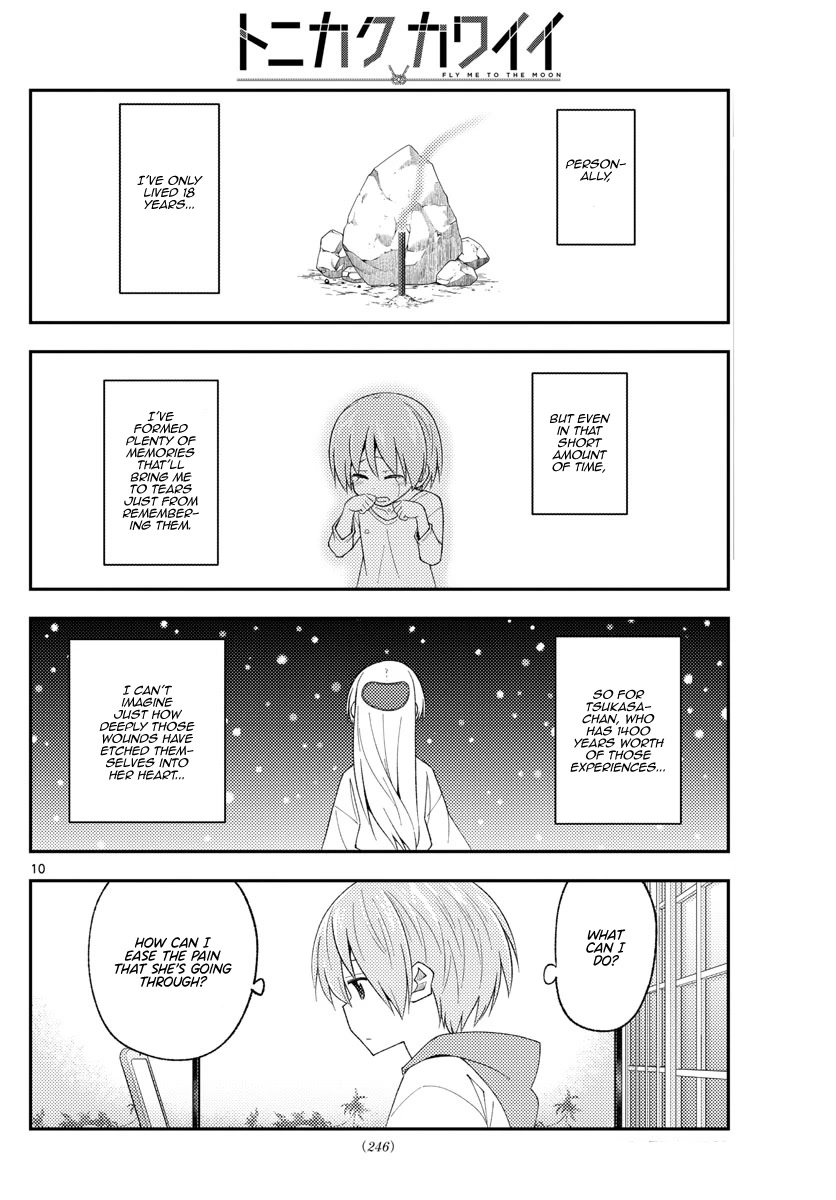 Tonikaku Cawaii Chapter 210 page 10 - Chapter 210: I want to hide, but I want to be found.