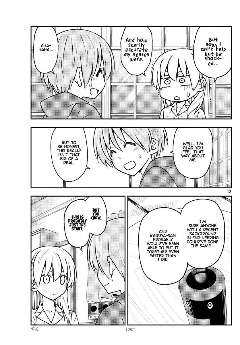 Tonikaku Cawaii Chapter 211 page 13 - Chapter 211: I swear I’m not the guy who tried to mod all his Gundam models after being inspired by Plamo-Kyoshiro but ended up destroying everything instead