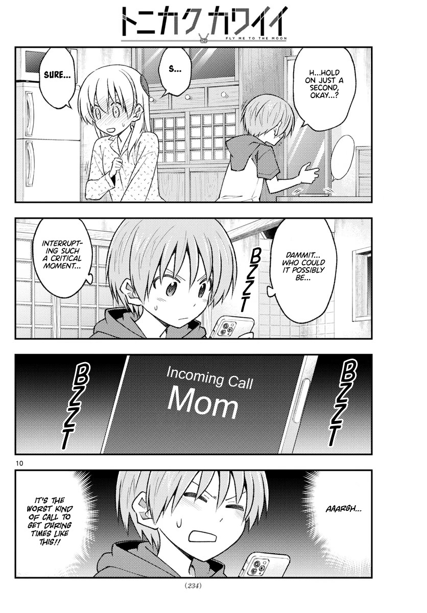 Tonikaku Cawaii Chapter 212 page 10 - Chapter 212: Huh? Did I screw everything up? A continuation from the previous chapter.