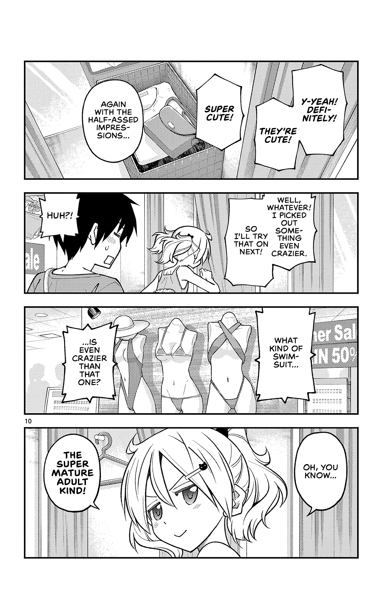 Tonikaku Cawaii Chapter 218.5 page 10 - Chapter 218.5: Omake: Chapter 210 Minus 0.5