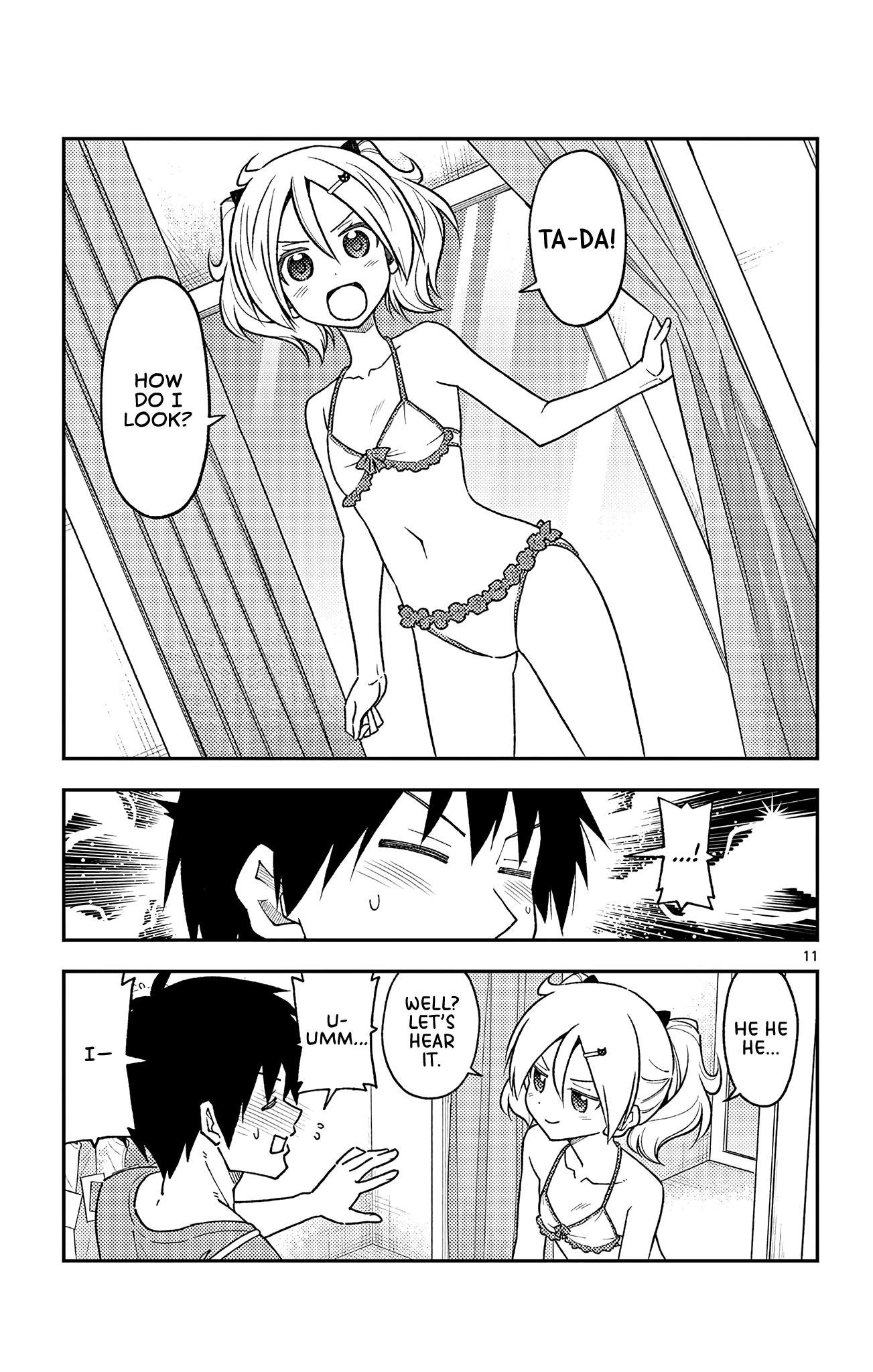 Tonikaku Cawaii Chapter 218.5 page 11 - Chapter 218.5: Omake: Chapter 210 Minus 0.5