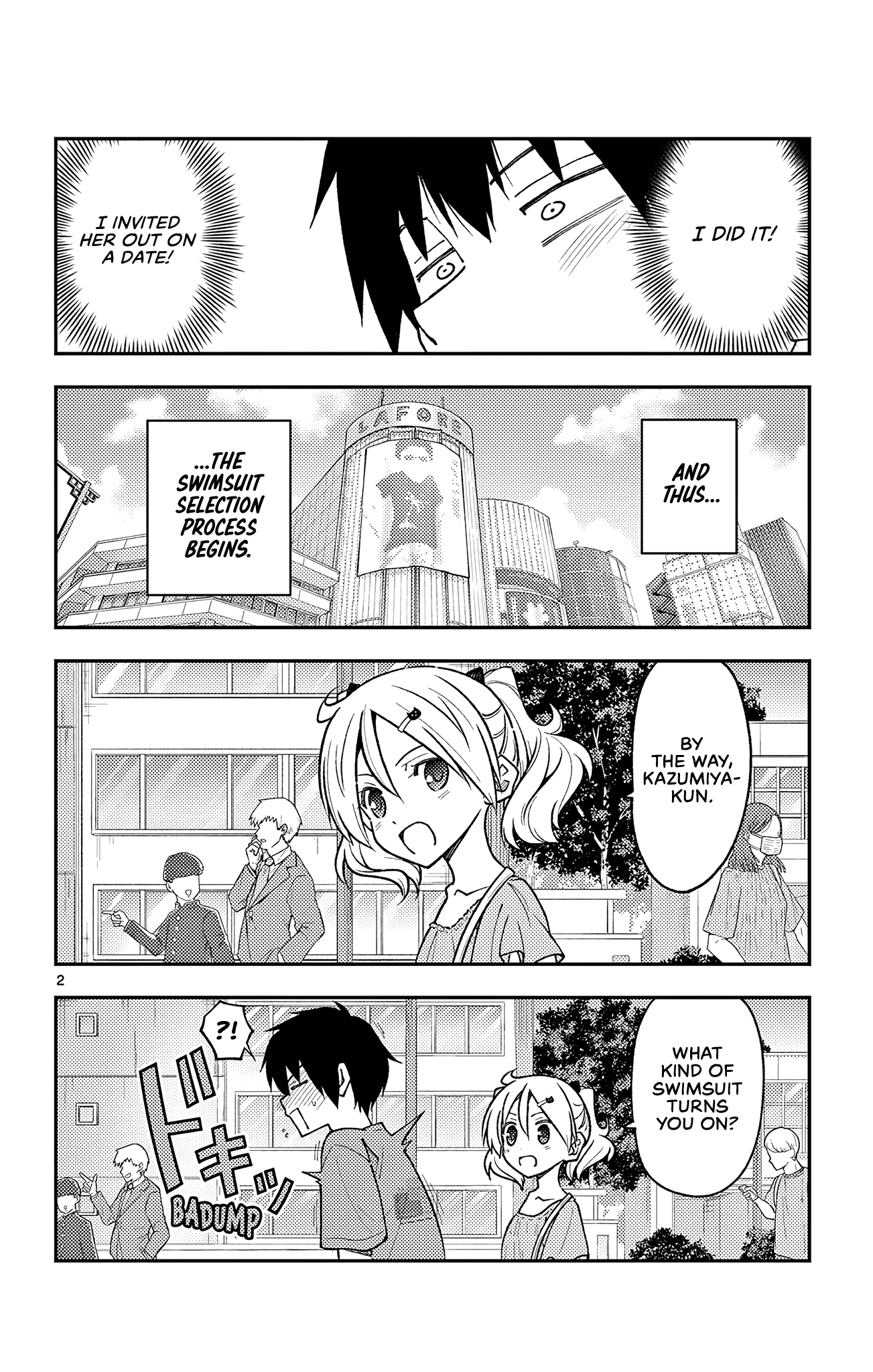 Tonikaku Cawaii Chapter 218.5 page 2 - Chapter 218.5: Omake: Chapter 210 Minus 0.5