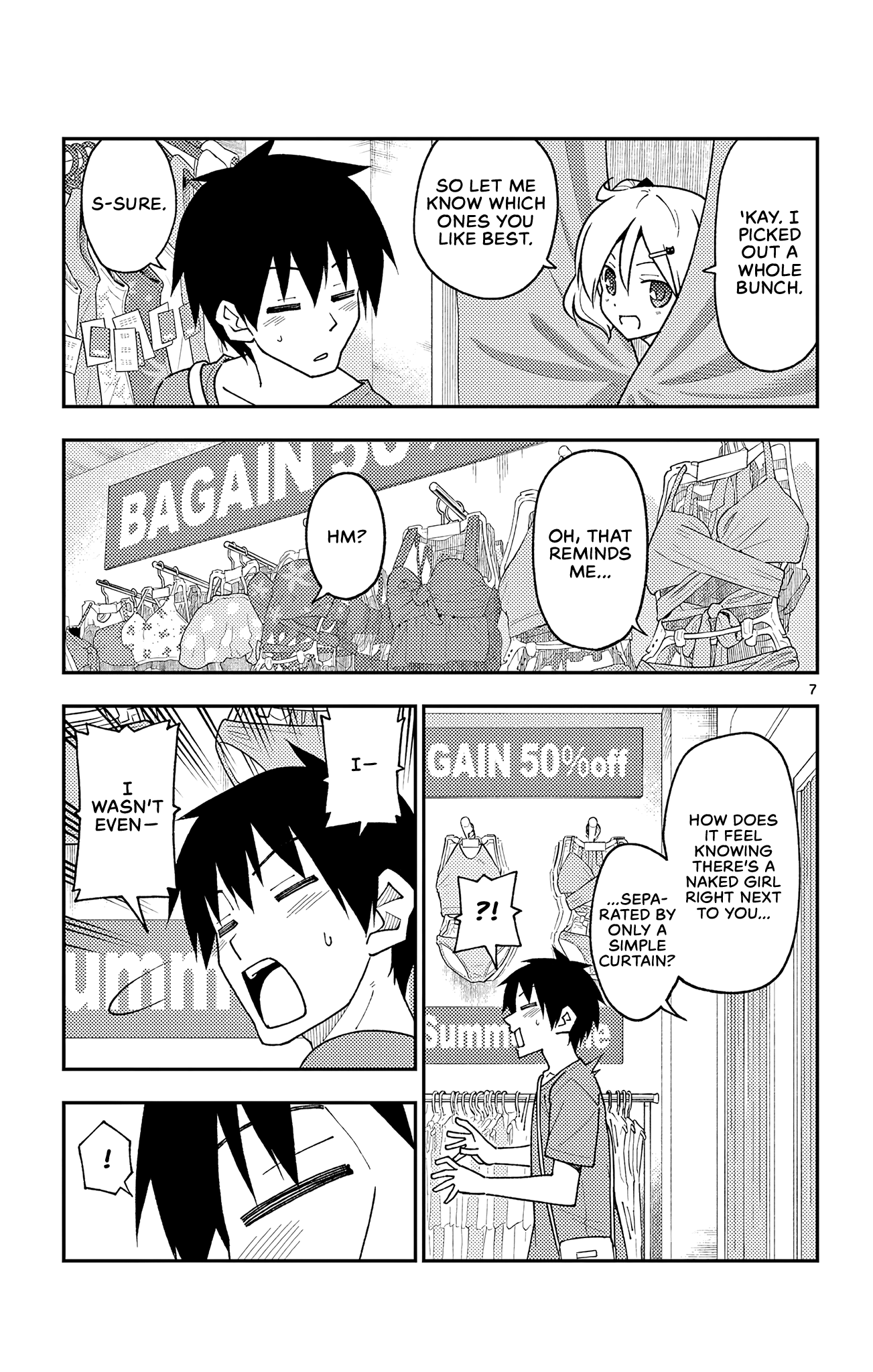 Tonikaku Cawaii Chapter 218.5 page 7 - Chapter 218.5: Omake: Chapter 210 Minus 0.5
