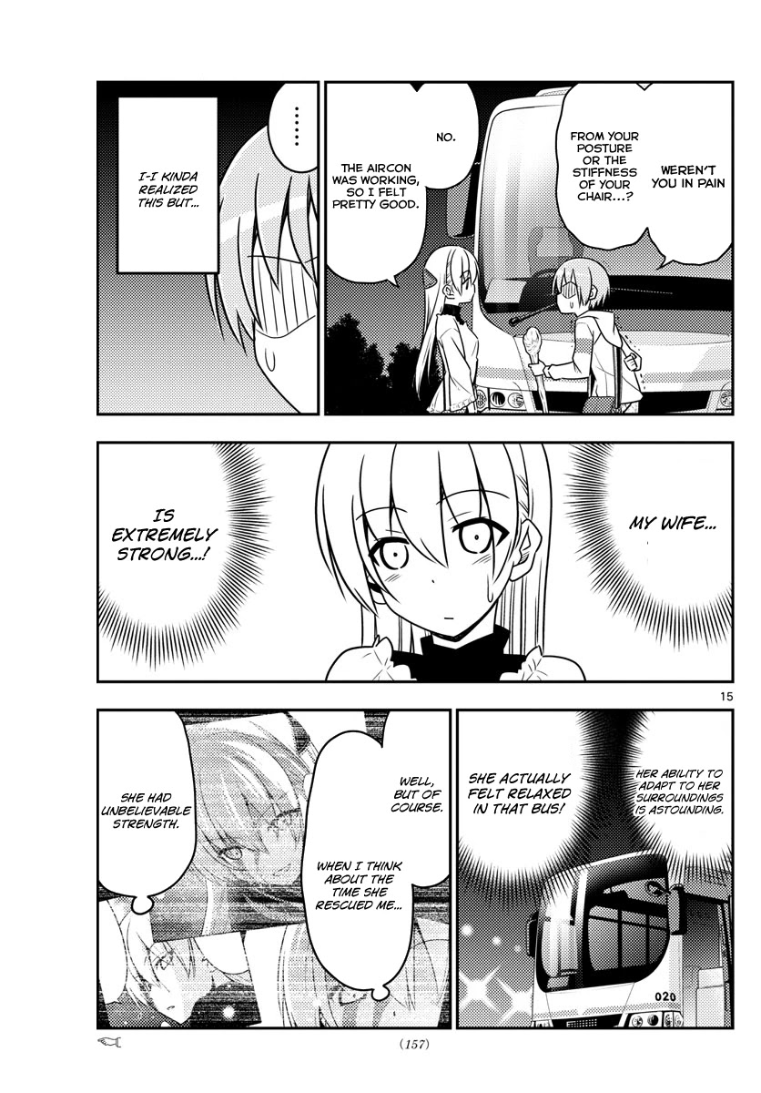 Tonikaku Cawaii Chapter 22 page 15 - Chapter 22: A mystery of life: How to get from Tokyo to Kyoto with on...