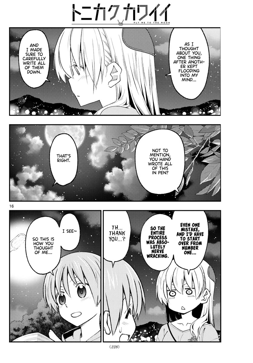 Tonikaku Cawaii Chapter 222 page 16 - Chapter 222: With all of my heart