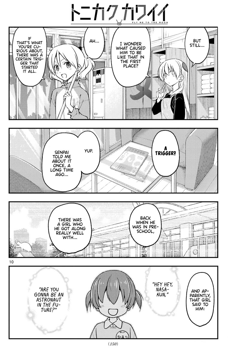 Tonikaku Cawaii Chapter 225 page 9 - Chapter 225: Time flies like an arrow