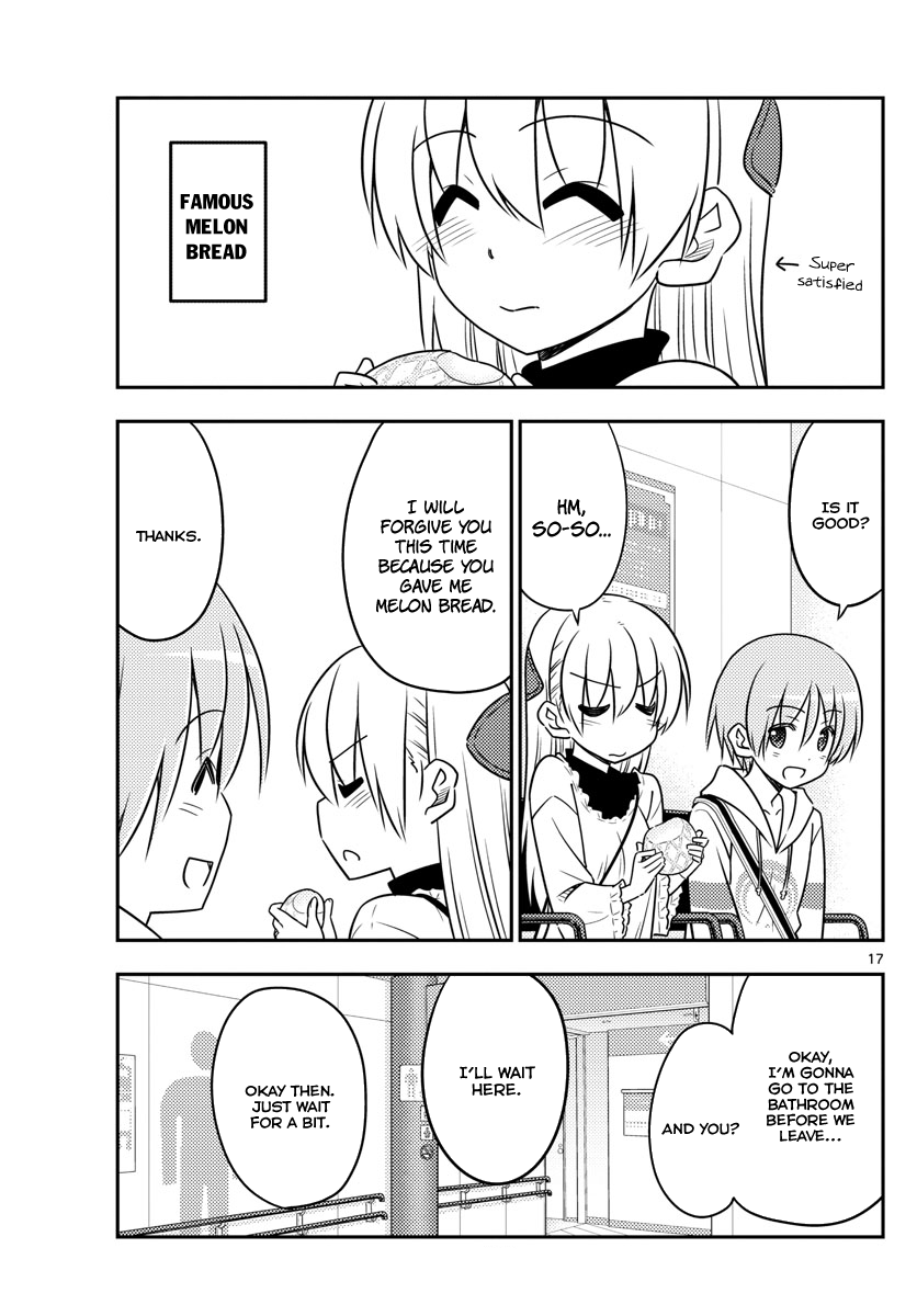 Tonikaku Cawaii Chapter 23 page 17 - Chapter 23: Mankind’s creation, the food court, gets really exc...