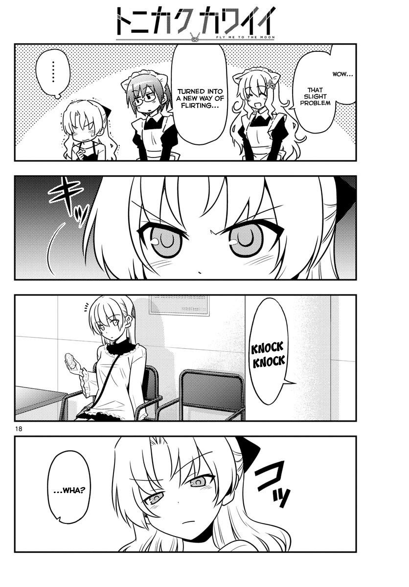 Tonikaku Cawaii Chapter 23 page 18 - Chapter 23: Mankind’s creation, the food court, gets really exc...