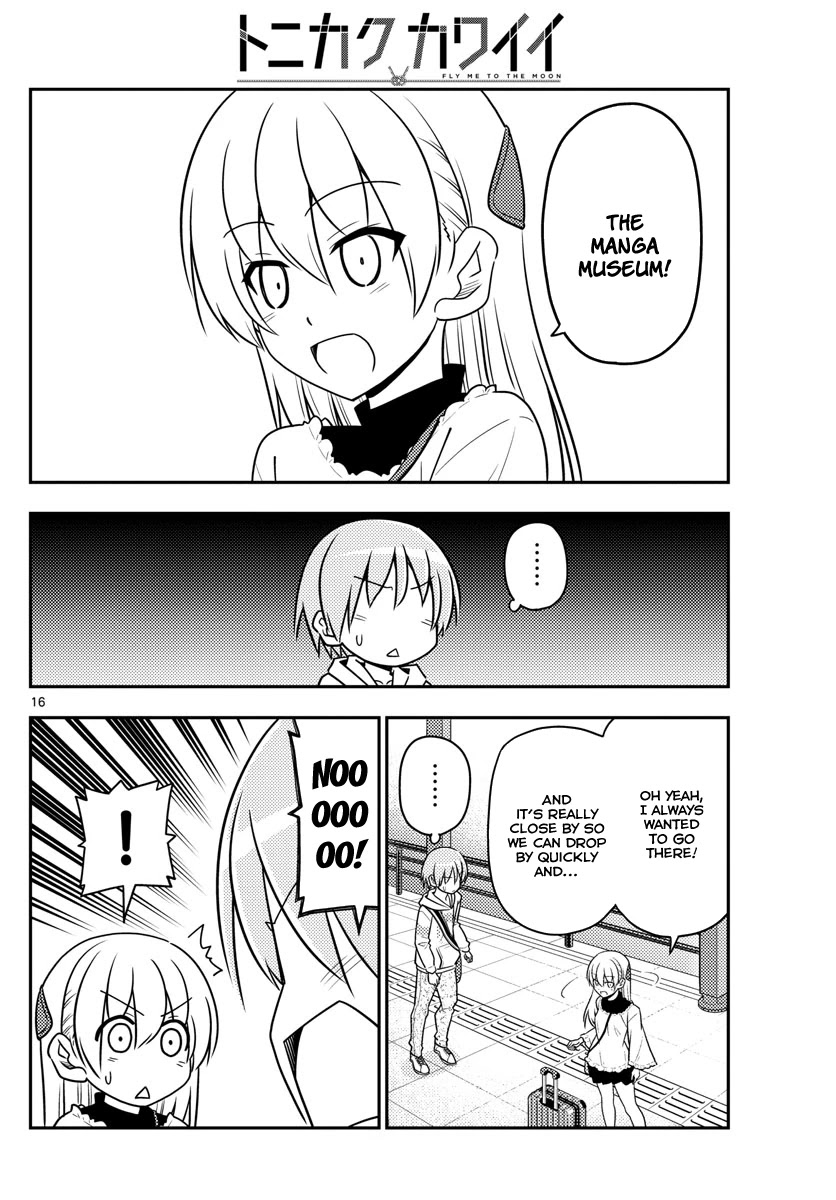 Tonikaku Cawaii Chapter 24 page 16 - Chapter 24: I had to go all the way to Ebina to write this chapter