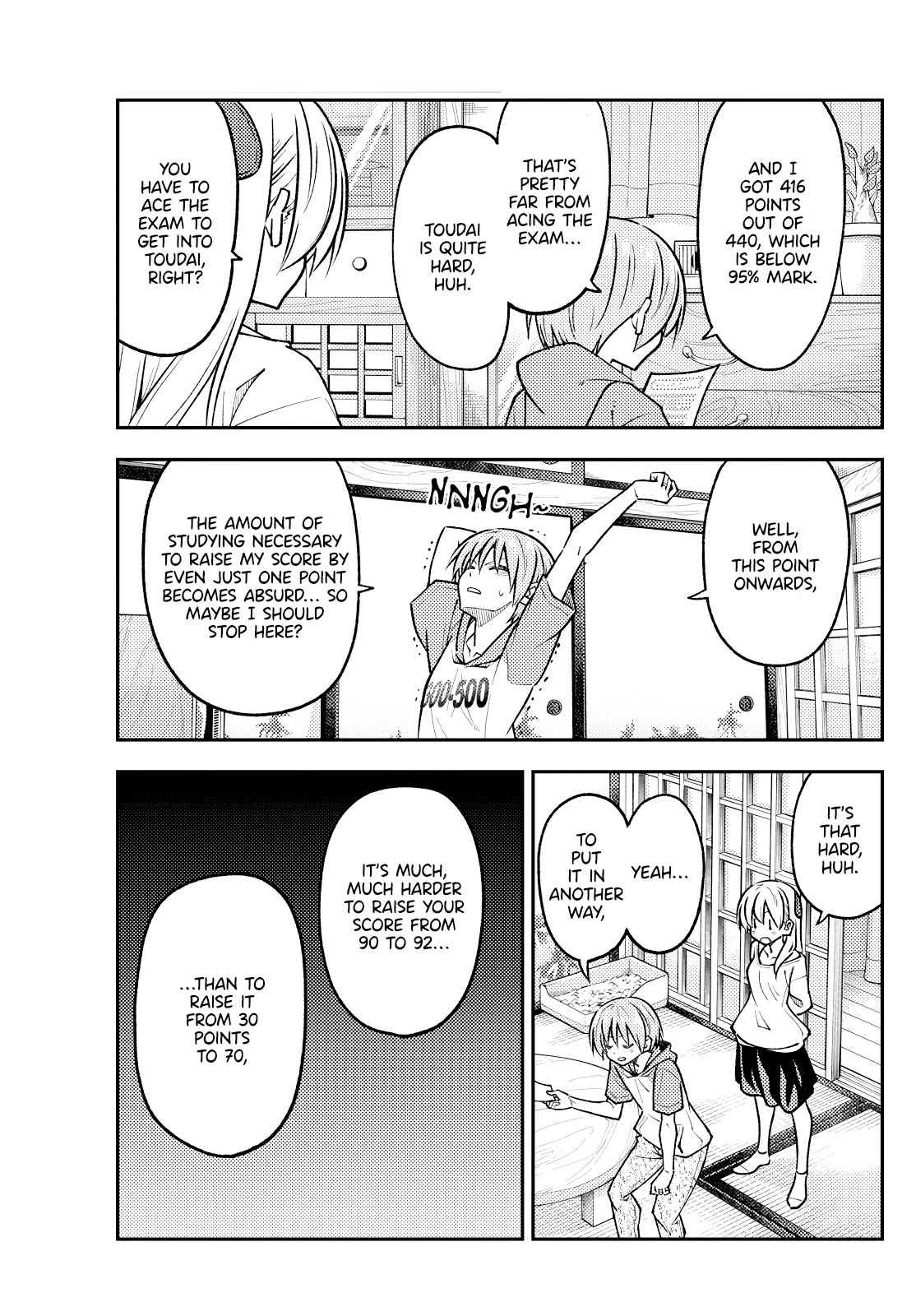 Tonikaku Cawaii Chapter 255 page 11 - Chapter 255: Ah, I really want to become wise