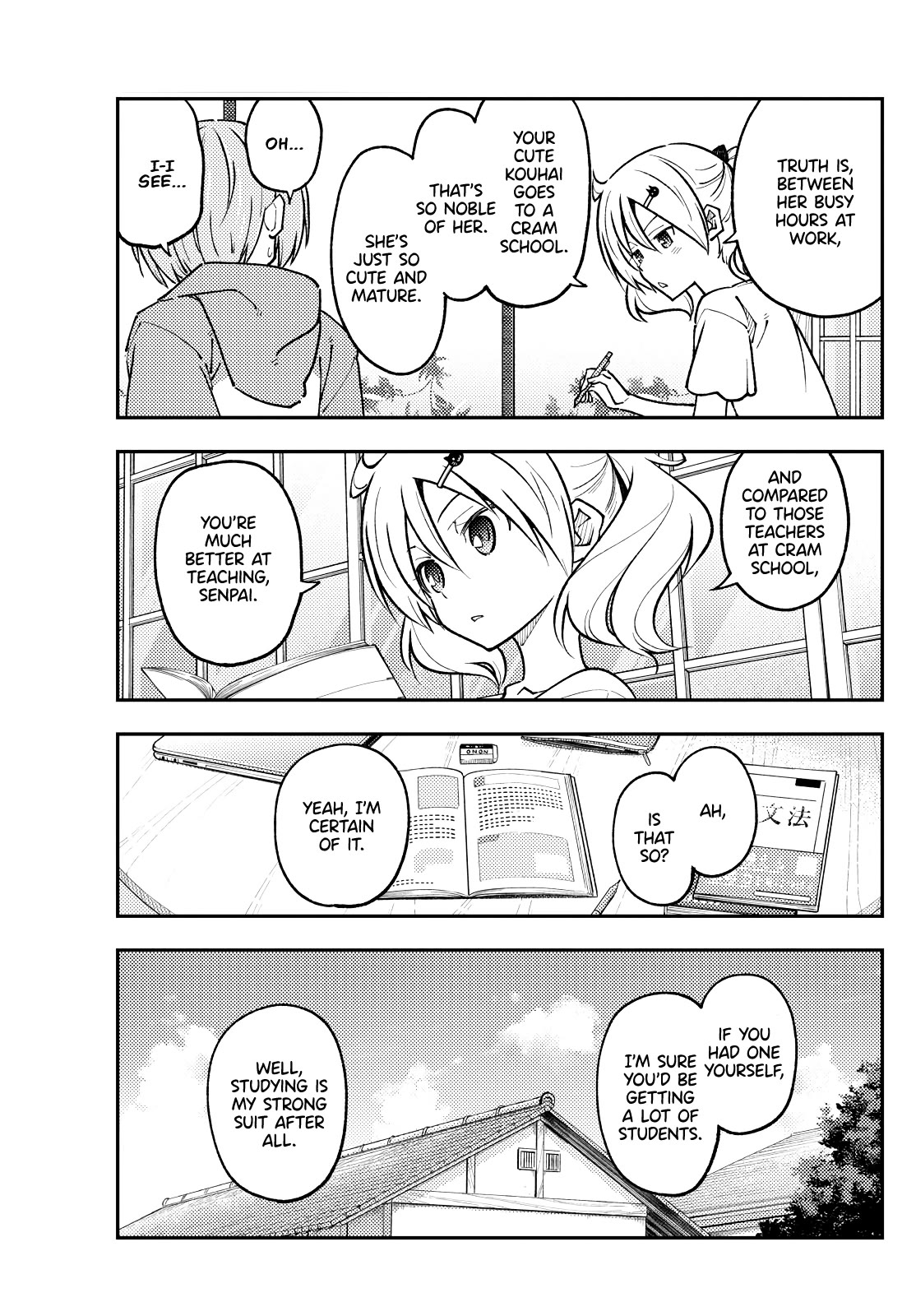 Tonikaku Cawaii Chapter 255 page 3 - Chapter 255: Ah, I really want to become wise