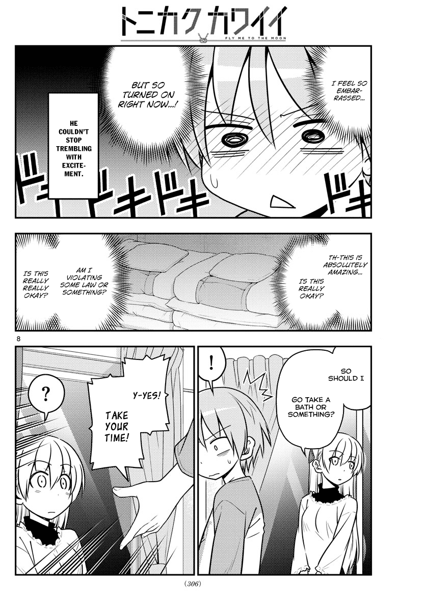 Tonikaku Cawaii Chapter 28 page 9 - Chapter 28: Whatever parents experience, kids don’t know. More like, they don’t want to know.