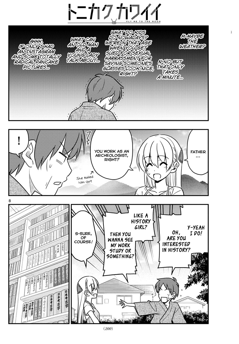 Tonikaku Cawaii Chapter 29 page 9 - Chapter 29: I wish my dad was as popular as Kurosawa