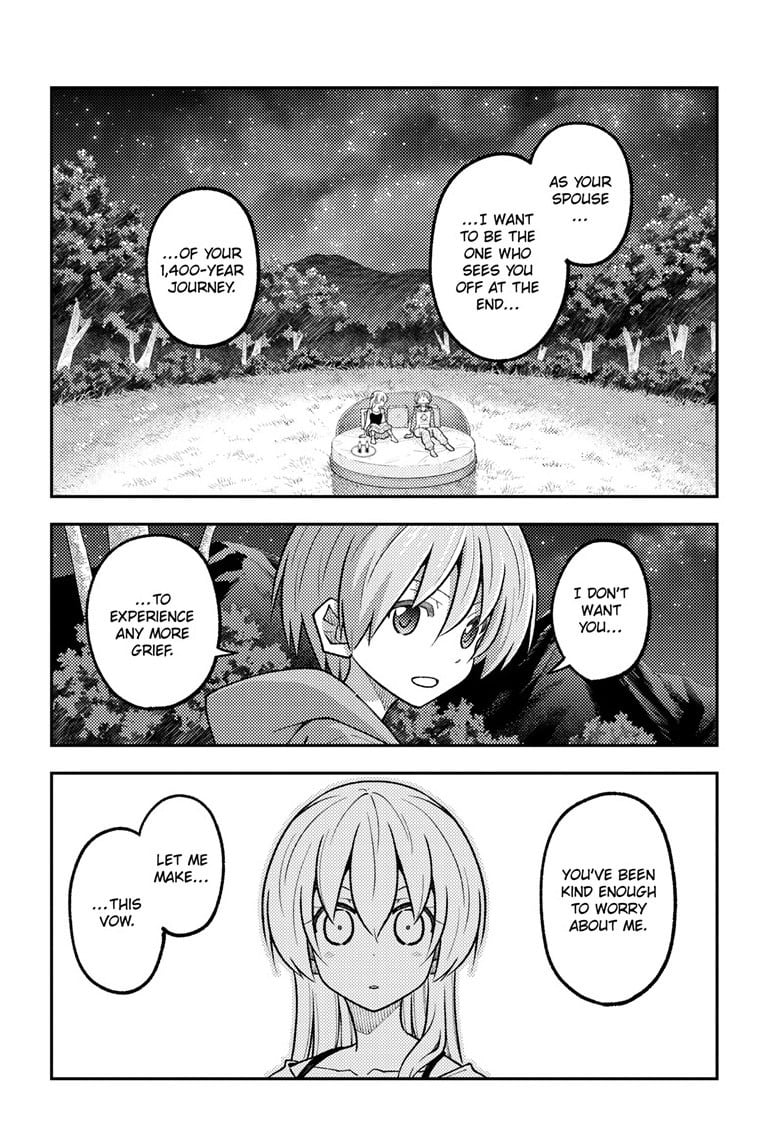 Tonikaku Cawaii Chapter 317 page 14 - Chapter 317: Someday…Believe