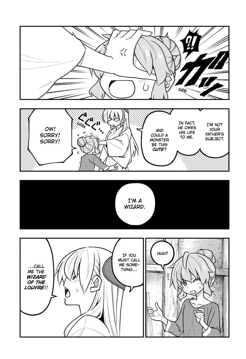 Tonikaku Cawaii Chapter 320 page 11 - Chapter 320: FLY ME TO THE MOON Episode 4: The Sorcerer's Apprentice — Chapter 2: The Bride of the Louvre Forest
