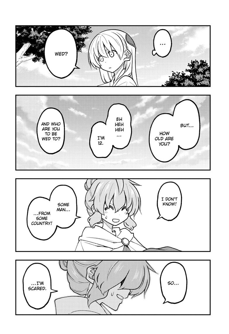 Tonikaku Cawaii Chapter 320 page 16 - Chapter 320: FLY ME TO THE MOON Episode 4: The Sorcerer's Apprentice — Chapter 2: The Bride of the Louvre Forest