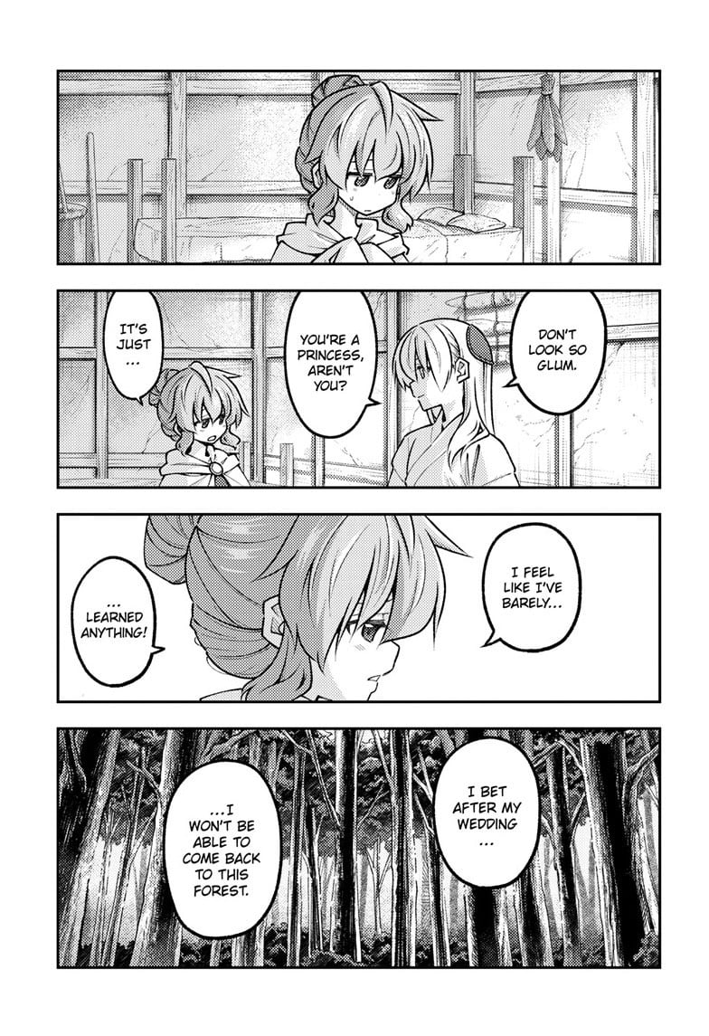 Tonikaku Cawaii Chapter 321 page 9 - Chapter 321: FLY ME TO THE MOON Episode 4: The Sorcerer's Apprentice — Chapter 3: Promise