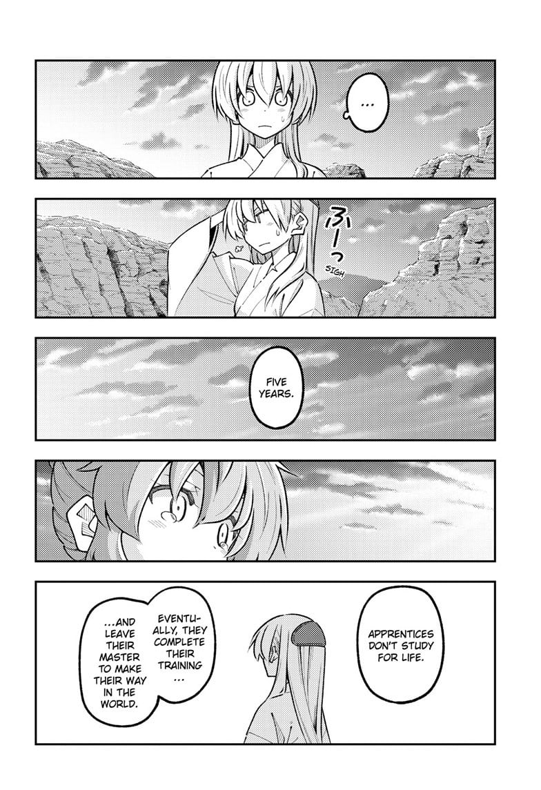 Tonikaku Cawaii Chapter 323 page 12 - Chapter 323: FLY ME TO THE MOON Episode 4: The Sorcerer's Apprentice — Chapter 5: Connect