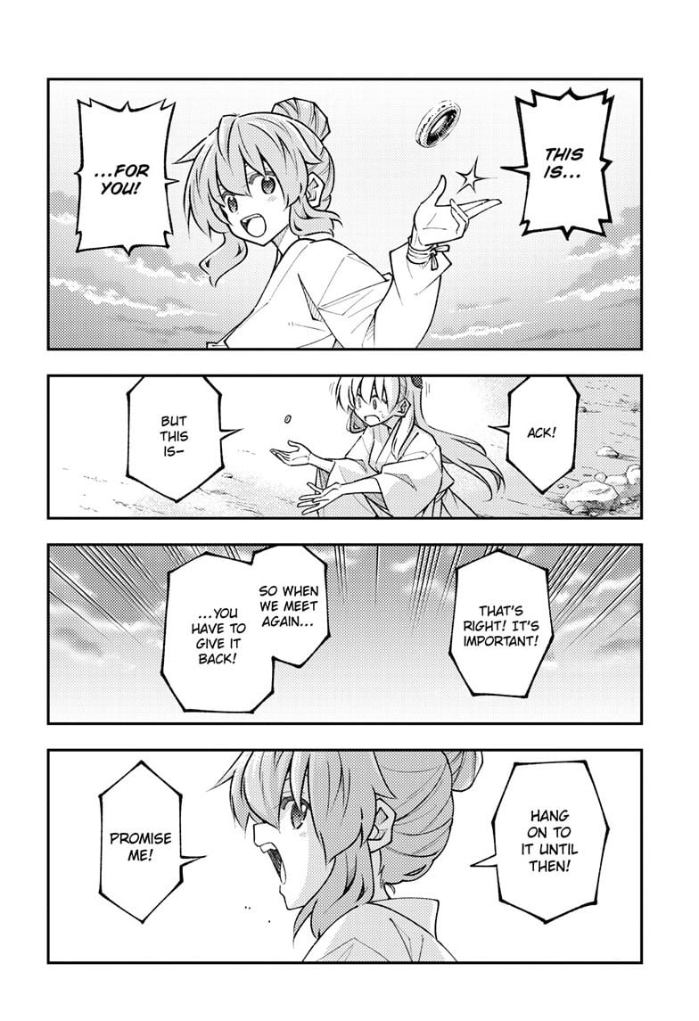 Tonikaku Cawaii Chapter 323 page 18 - Chapter 323: FLY ME TO THE MOON Episode 4: The Sorcerer's Apprentice — Chapter 5: Connect