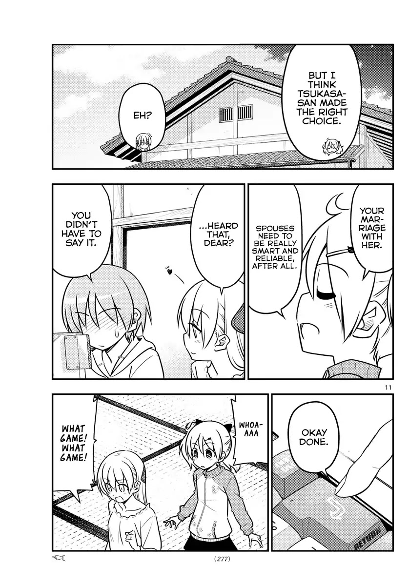 Tonikaku Cawaii Chapter 34 page 12 - Chapter 34: I didn't make any program on Ba-Maga, I just read Kage-san's manga all day