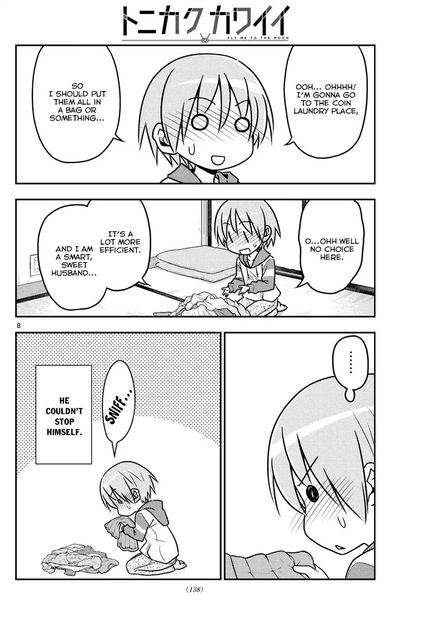 Tonikaku Cawaii Chapter 35 page 9 - Chapter 35: Go on a trip to wash your life, come home to wash your clothes