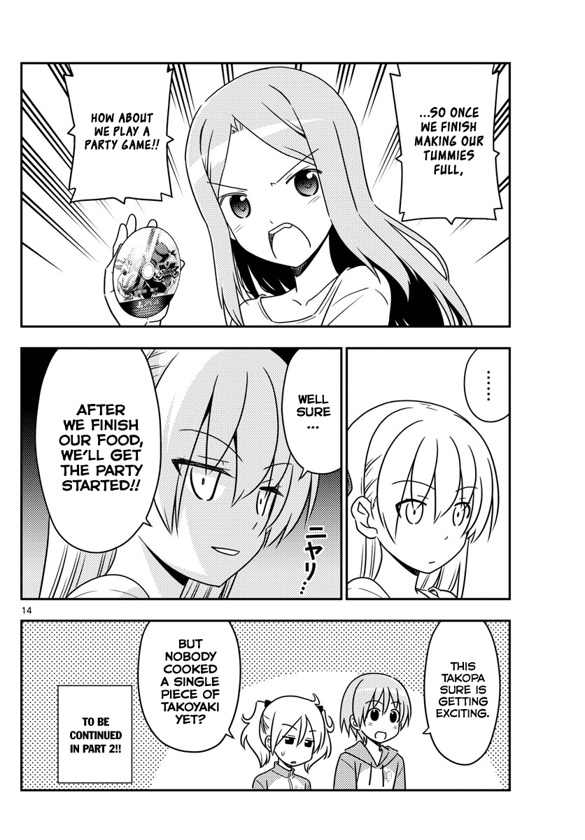 Tonikaku Cawaii Chapter 41 page 14 - Chapter 41: Time! For! The! Pa! Ar! Ty!!!!