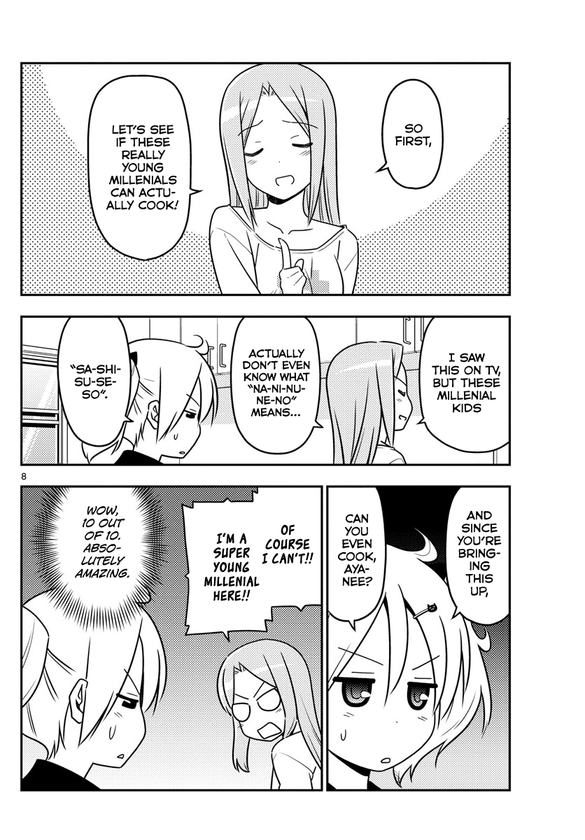 Tonikaku Cawaii Chapter 41 page 8 - Chapter 41: Time! For! The! Pa! Ar! Ty!!!!
