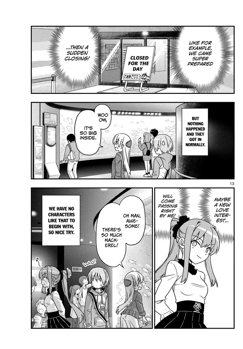 Tonikaku Cawaii Chapter 43 page 13 - Chapter 43: I went to an aquarium twice to write this aquarium date chapter. I didn't go with anyone though.