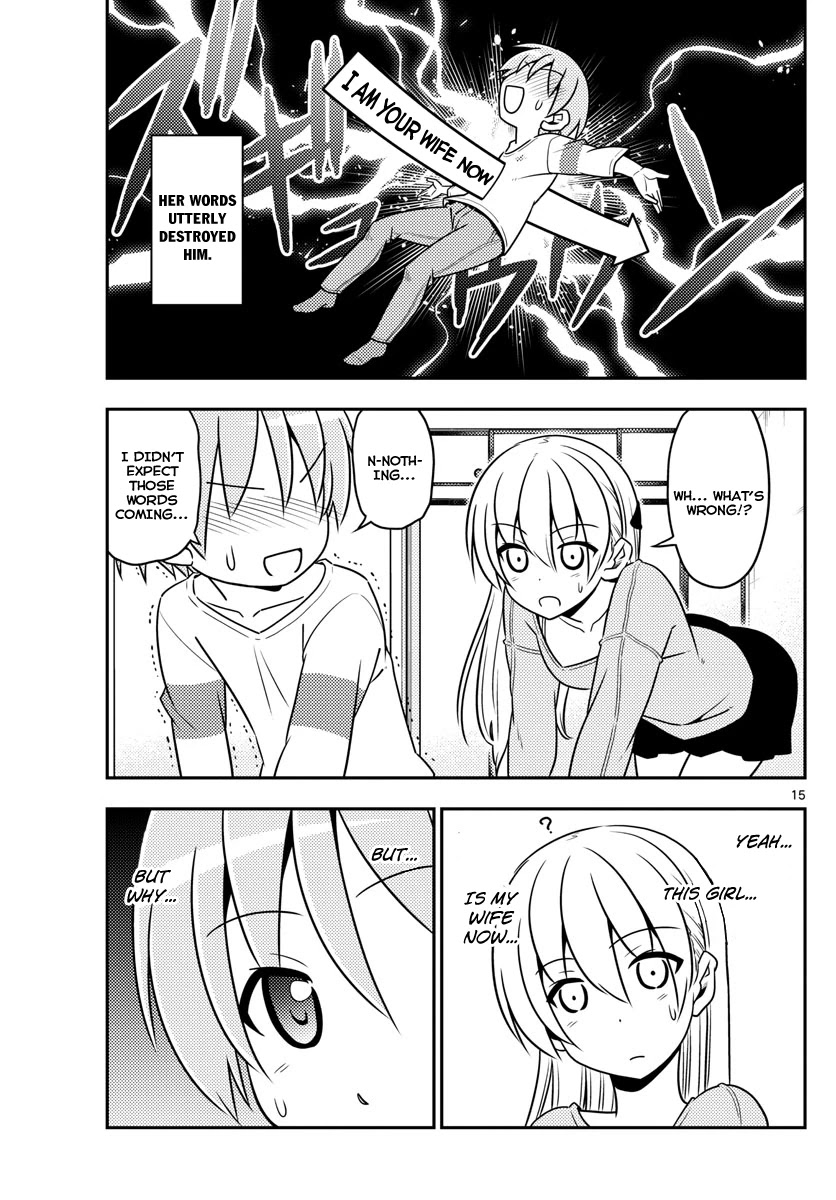 Tonikaku Cawaii Chapter 5 page 15 - Chapter 5: Araragi-kun said this once before. I love every part of you
