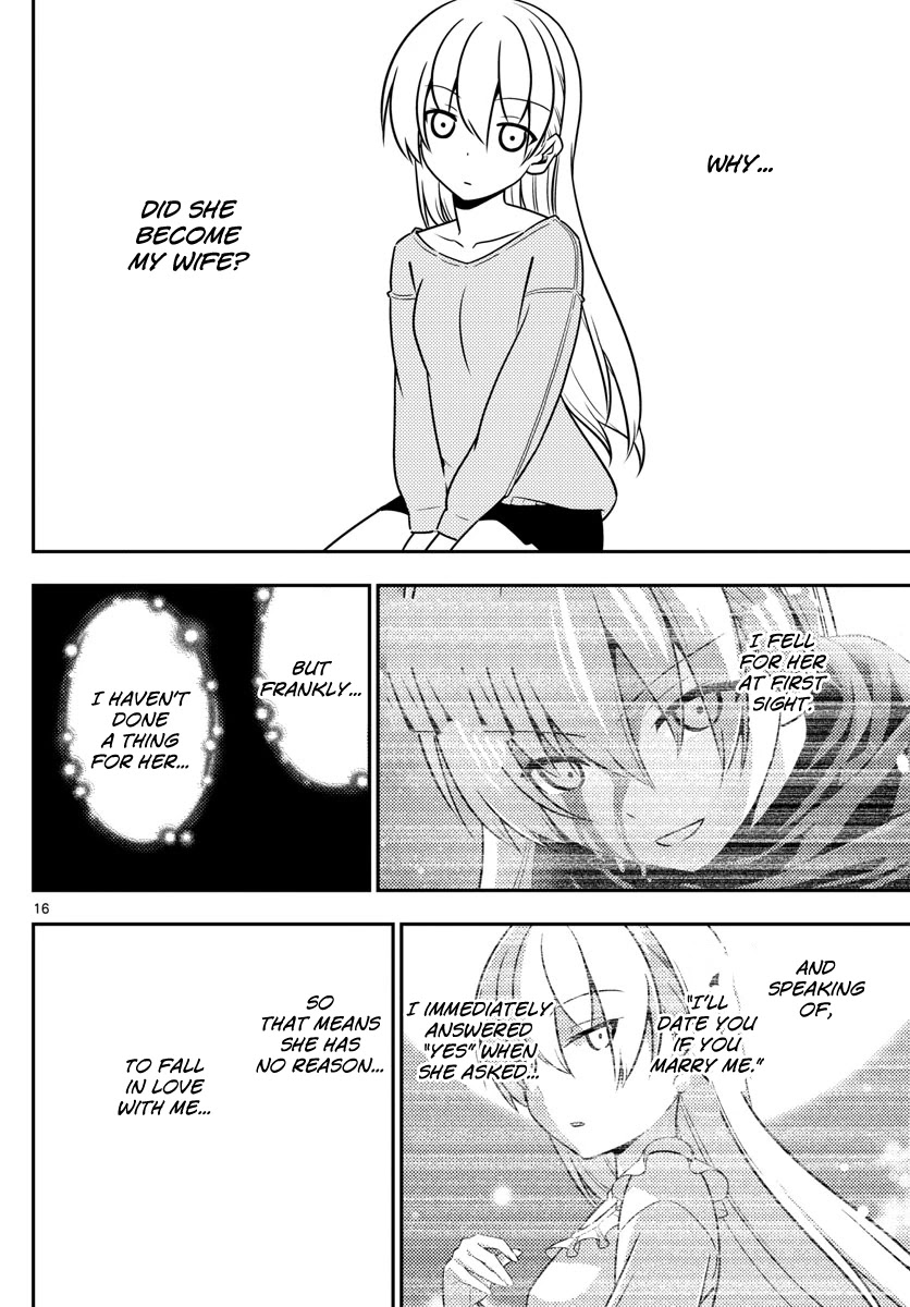Tonikaku Cawaii Chapter 5 page 16 - Chapter 5: Araragi-kun said this once before. I love every part of you