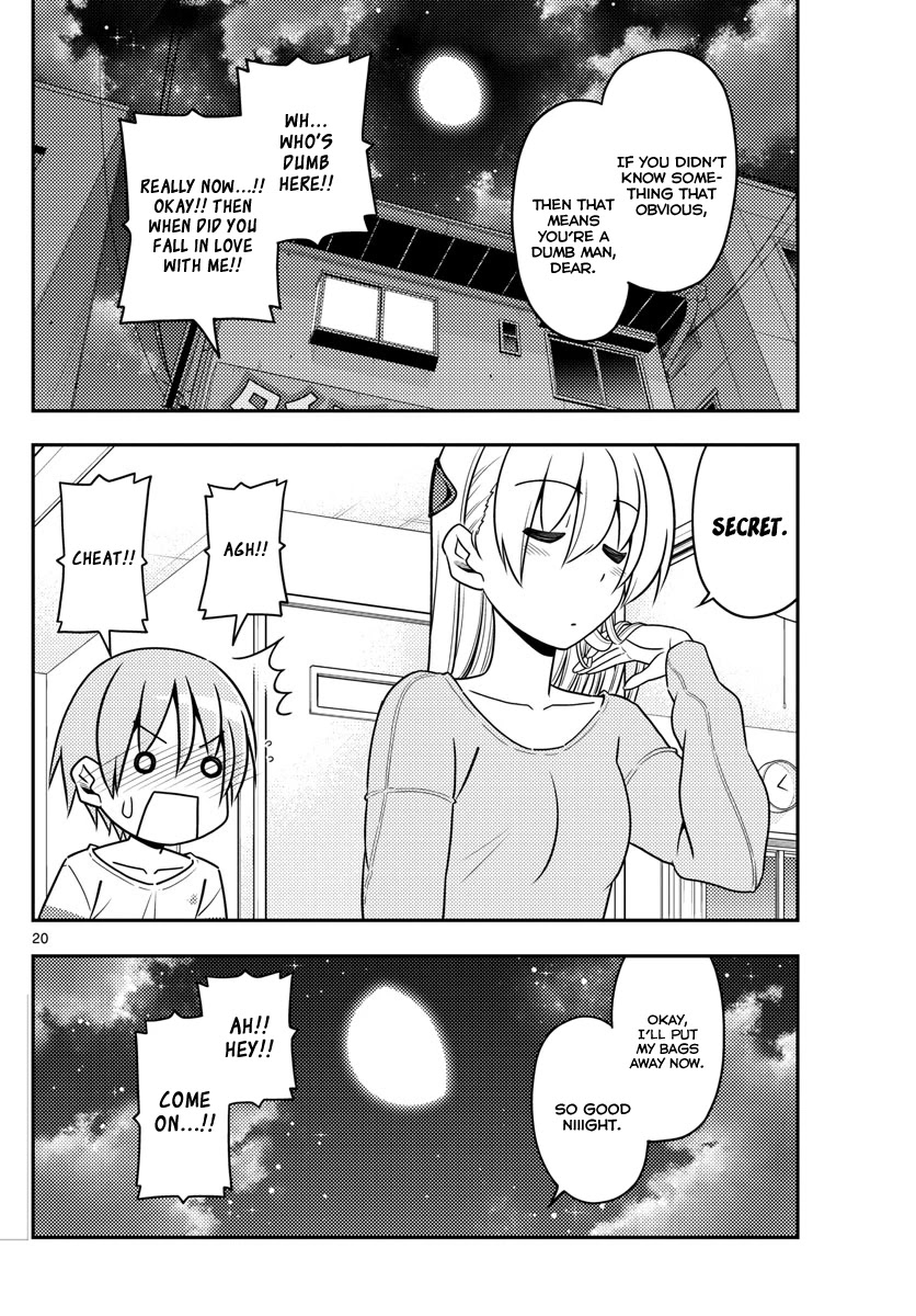 Tonikaku Cawaii Chapter 5 page 20 - Chapter 5: Araragi-kun said this once before. I love every part of you