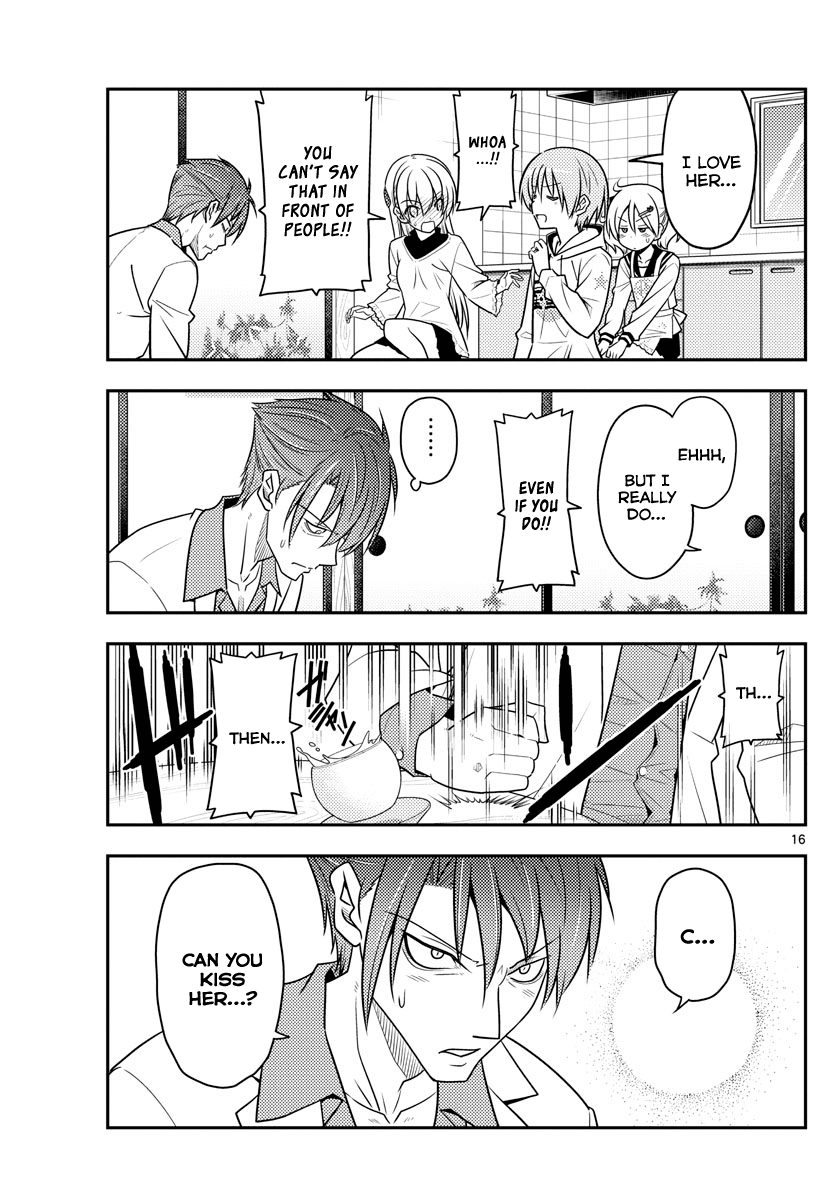 Tonikaku Cawaii Chapter 50 page 15 - Chapter 50: Yuzaki's bride. It's written as Hoshizora but read as Nasa!