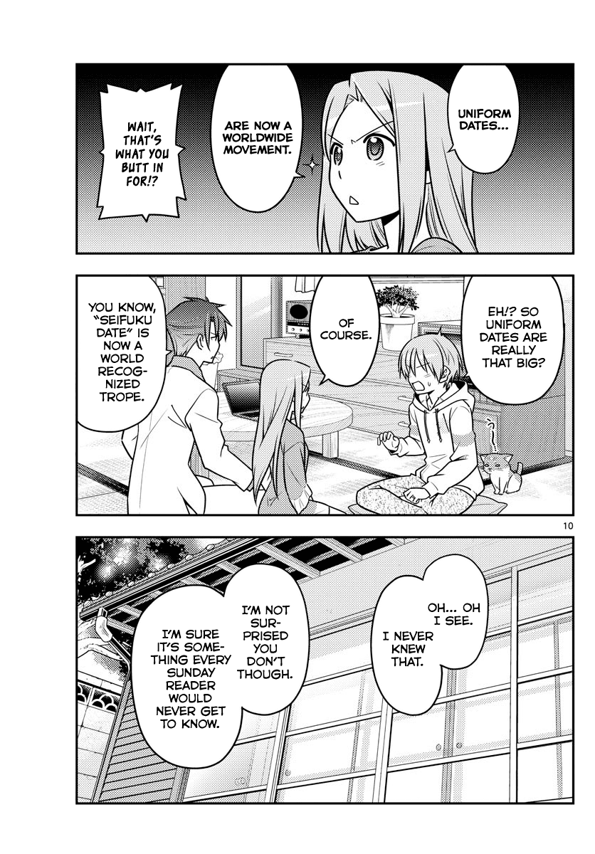 Tonikaku Cawaii Chapter 54 page 10 - Chapter 54: Sailor uniforms are cute