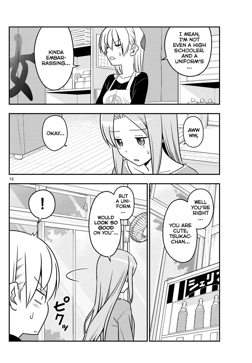 Tonikaku Cawaii Chapter 54 page 15 - Chapter 54: Sailor uniforms are cute