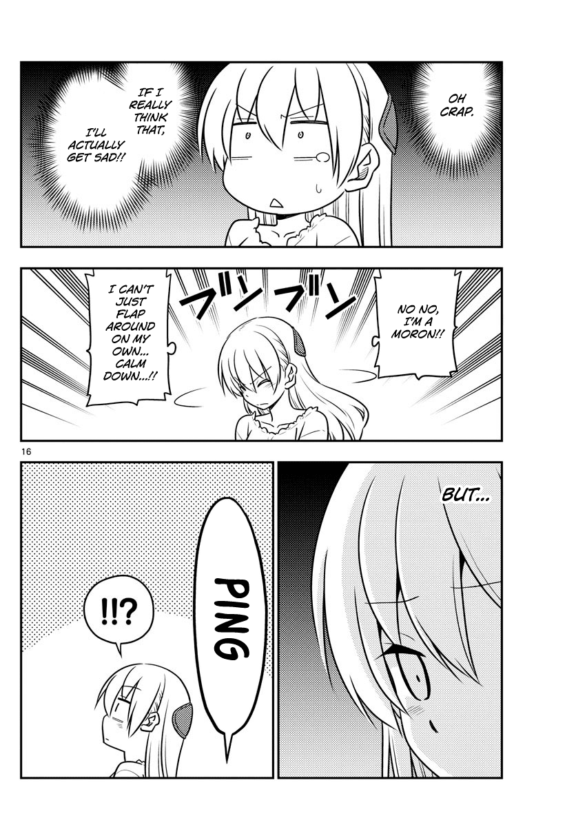 Tonikaku Cawaii Chapter 59 page 16 - Chapter 59: No matter how convenient smart phones are, lonely still feels lonely