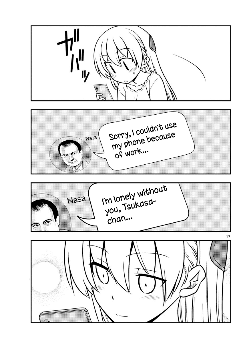 Tonikaku Cawaii Chapter 59 page 17 - Chapter 59: No matter how convenient smart phones are, lonely still feels lonely